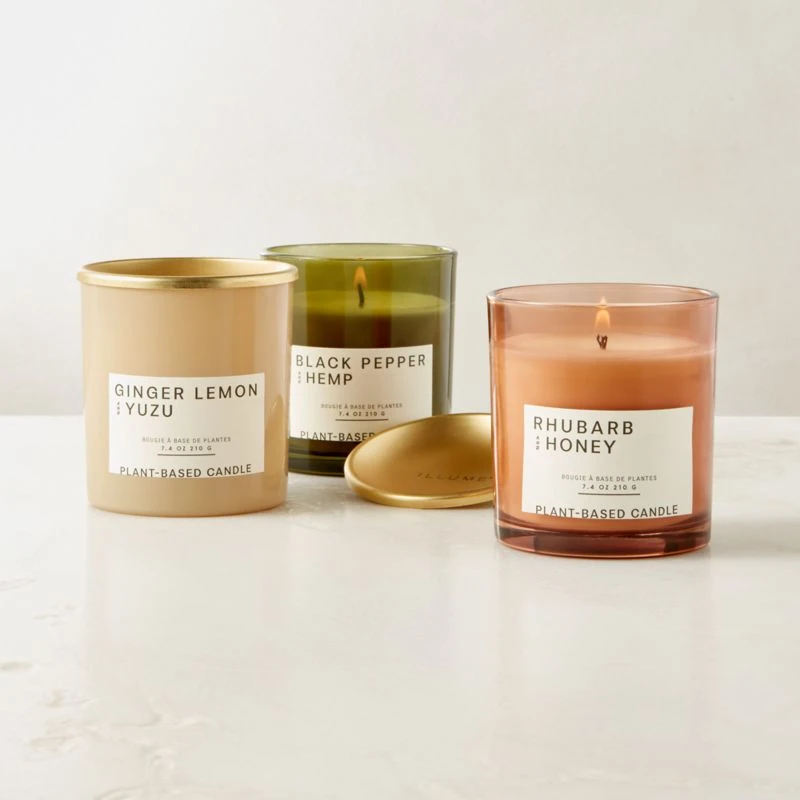 Illume Rhubarb + Honey Scented Candle 7.4 OZ 5 Illume Rhubarb + Honey Scented Candle 7.4 OZ - Image 3