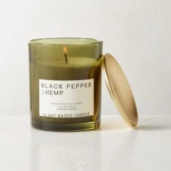 Illume Black Pepper + Hemp Scented Candle 7.4 OZ -Home Decor Sale IllumeBkPpNHp7p4ozSctdCndAVSHF23
