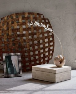 Limestone Sphere Bowl Filler -Home Decor Sale JacksonHornandBoneFrameJL19