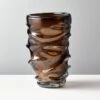 Jacqueline Brown Handblown Glass Vase -Home Decor Sale JacquelineChcltBrnGlsVaseSHF21