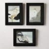 'Nude' Framed Giclee Art Print Set Of 3 -Home Decor Sale KGNudeS3SHS23