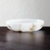 Oyster Alabaster Catchall 2 Oyster Alabaster Catchall -Home Decor Sale KMOysterAlbstrCatchall12inSHS21