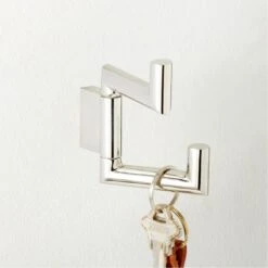 Kela Polished Nickel Swivel Hook -Home Decor Sale KelaSwivelHookPldNklAVSHF22