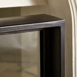 Ledge Glass Fireplace Screen -Home Decor Sale LedgeGlssFirePlaceScreenAVSHF20