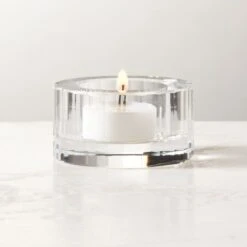 Lena Crystal Tealight Candle Holder Small 10 Lena Crystal Tealight Candle Holder Small -Home Decor Sale LenaCrystalTltHolderSmROS23