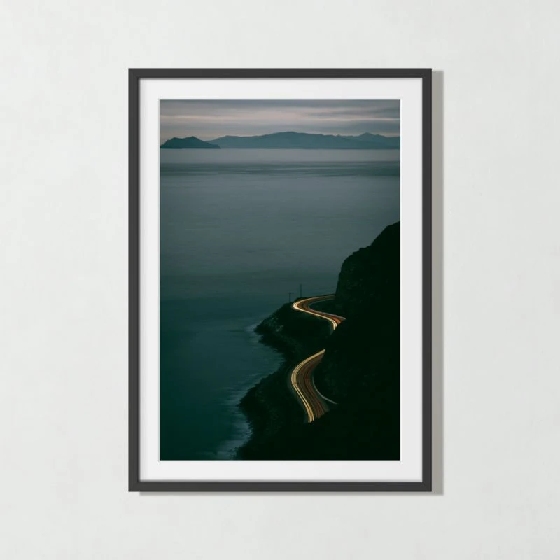 'Let's Take The Long Way Home' Photographic Print In Black Frame 17.75"x21.75" 4 'Let's Take The Long Way Home' Photographic Print In Black Frame 17.75"x21.75" - Image 2