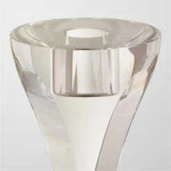 Lume Crystal Taper Candle Holder Large 12 Lume Crystal Taper Candle Holder Large -Home Decor Sale LumeCrystlTprHolder7inAV2SHF22