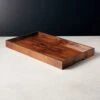 Marq Rectangular Burl Wood Tray -Home Decor Sale MarqRctBrlwdTray24X14inSHS21