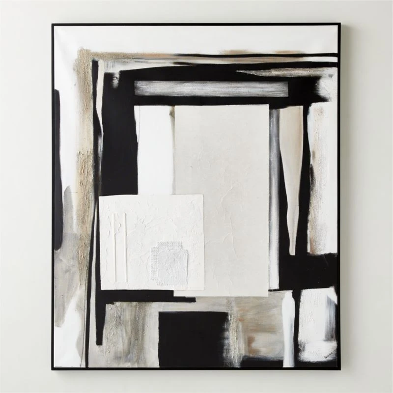 'Maruwa' Framed Wall Art 50''x60'' 3 'Maruwa' Framed Wall Art 50''x60''