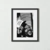 'Marvin Gaye In West Hollywood' Photographic Print In Black Frame 17.75''x21.75'' -Home Decor Sale MarvinGayeWHlywdBF17p5x21p5SSS23 3D