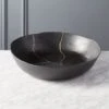 Mend Metallic Black Serving Bowl -Home Decor Sale MendMetallicBlkSrvngBowlSHS18