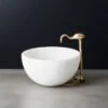 Miles Marble Serving Bowl -Home Decor Sale MilesMarbleBowlSHS18
