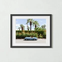 'Mercedes-Benz 300 SL Roadster' Photographic Print In Black Frame 21.75"x17.75"