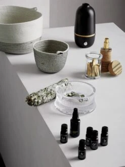 Skeem Palo Santo Sticks -Home Decor Sale NileLargeBlackandWhiteBasketGG18