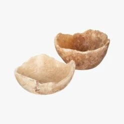 Onyx Raw Edge Stone Bowl -Home Decor Sale OnyxNFossilBowlAV2S19