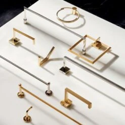 Boule-Inspired Polished Brass Wall Mount Hook 12 Boule-Inspired Polished Brass Wall Mount Hook -Home Decor Sale OrbitTowelRingAG21 1x1