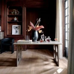 Acadia Black Ceramic Vase -Home Decor Sale OttoGreyConcreteDeskJN21 1x1 1