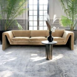 Smoke Stack Black Terracotta Vase -Home Decor Sale OutlineCamelFauxMohairJN21 1x1