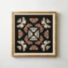 'Papillion' Framed Giclee Art Print 24"x24" -Home Decor Sale Papillion24x24inSHS22