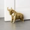 Pascal The Bull Gold Doorstop-Bookend 2 Pascal The Bull Gold Doorstop-Bookend -Home Decor Sale PascalGoldBullDoorstopSHF18