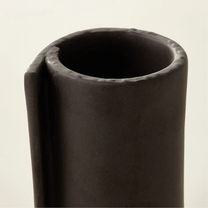 Philo Grey Clay Taper Candle Holder 5 Philo Grey Clay Taper Candle Holder - Image 3