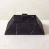 Pyramid Black Marble Box 2 Pyramid Black Marble Box -Home Decor Sale PyramidBlkMarbleBoxSHF22