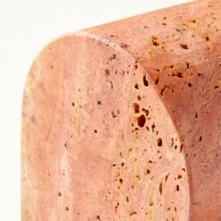 Red Travertine Arched Bookend -Home Decor Sale RedTrvrtnArchBookendAVSHS23