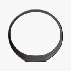 Small Metal Ring Sculpture -Home Decor Sale RingMetalObjectLrgS19