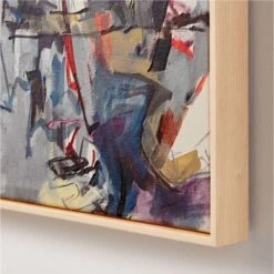 'Rivers Bow' Framed Acrylic Painting Reproduction By Jeffrey Fitzgerald 31''x41'' -Home Decor Sale RiverBow31x41inAV2SHF22