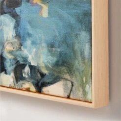 'River Rocks' Framed Acrylic Painting Reproduction By Jeffrey Fitzgerald 31''x41'' -Home Decor Sale RiverRocks31x41inAV2SHF22