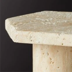 Roca Travertine Pillar Candle Stands 7 Roca Travertine Pillar Candle Stands -Home Decor Sale RocaTrvrtnCandleStandLgAVSHF21