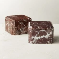 Rosa Levanto Emerald Cut Marble Box 10 Rosa Levanto Emerald Cut Marble Box -Home Decor Sale RosaLevantoEmeraldCutBoxAV3SHS22