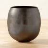 Rough Cast Black Metal Indoor Planter Small -Home Decor Sale RoughCstBkNcklSmPlntrSHF23