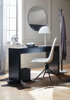 Boulevard Black And Marble Coat Rack -Home Decor Sale RunwayMatteBlackDeskJN19