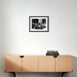 Guns N' Roses At Canters Deli With Black Frame 19.5"x15.5" -Home Decor Sale SEGunsNRosesBlk19p5x15p5S22 3D