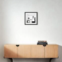 'Nirvana In LA, 1991' Photographic Print In Black Frame 17.5" 8 'Nirvana In LA, 1991' Photographic Print In Black Frame 17.5" -Home Decor Sale SENirvanaLABlk17p5x17p5S22 3D