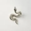 Polished Nickel Snake Wall Hook -Home Decor Sale SnakePlhdNickelWallHookSHS23