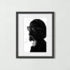 'Snoop Dogg' Photographic Print In Black Frame 17.75"x21.75" -Home Decor Sale SnoopDoggBk17p75x21p75SSF23 3D