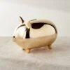 Stanley Brass Piggy Bank -Home Decor Sale StanleyBrassBankHolSHF22