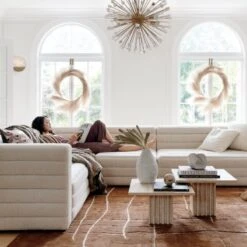 Limestone Sphere Bowl Filler -Home Decor Sale StratoBoucle4PieceSectionalOC20 1x1A