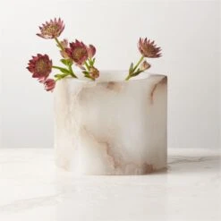 Talia Alabaster Tealight Candle Holder -Home Decor Sale TaliaAlbstrTealightHldrAVSHS23