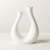 Uri Matte White Cement Taper Candle Holder -Home Decor Sale UriTaperHolderSHF23