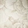 Venation Ivory Floral Wallpaper -Home Decor Sale VenationIvoryWallpaperROF23
