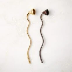 Waves Blackened Brass Candle Snuffer -Home Decor Sale WavesCandleSnufferCllctnFHF23