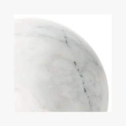 White Marble Sphere Object -Home Decor Sale WhiteMarbleSphere4inAV3S18
