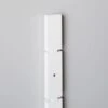 White High-Gloss Modular Wall Shelf Uprights -Home Decor Sale WhtHiGlModUprt39p5inSHS21 1x1