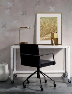 2-Piece Small Solid Brass Studio Storage Box Set -Home Decor Sale go cartwhiterollingdeskJN18